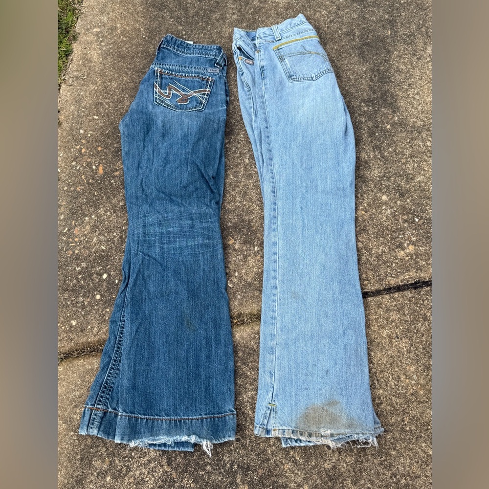 Cruel Girl Blue Boot Cut Jeans Classic Denim Style